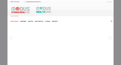 Desktop Screenshot of modusinternational.hr
