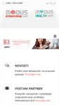 Mobile Screenshot of modusinternational.hr